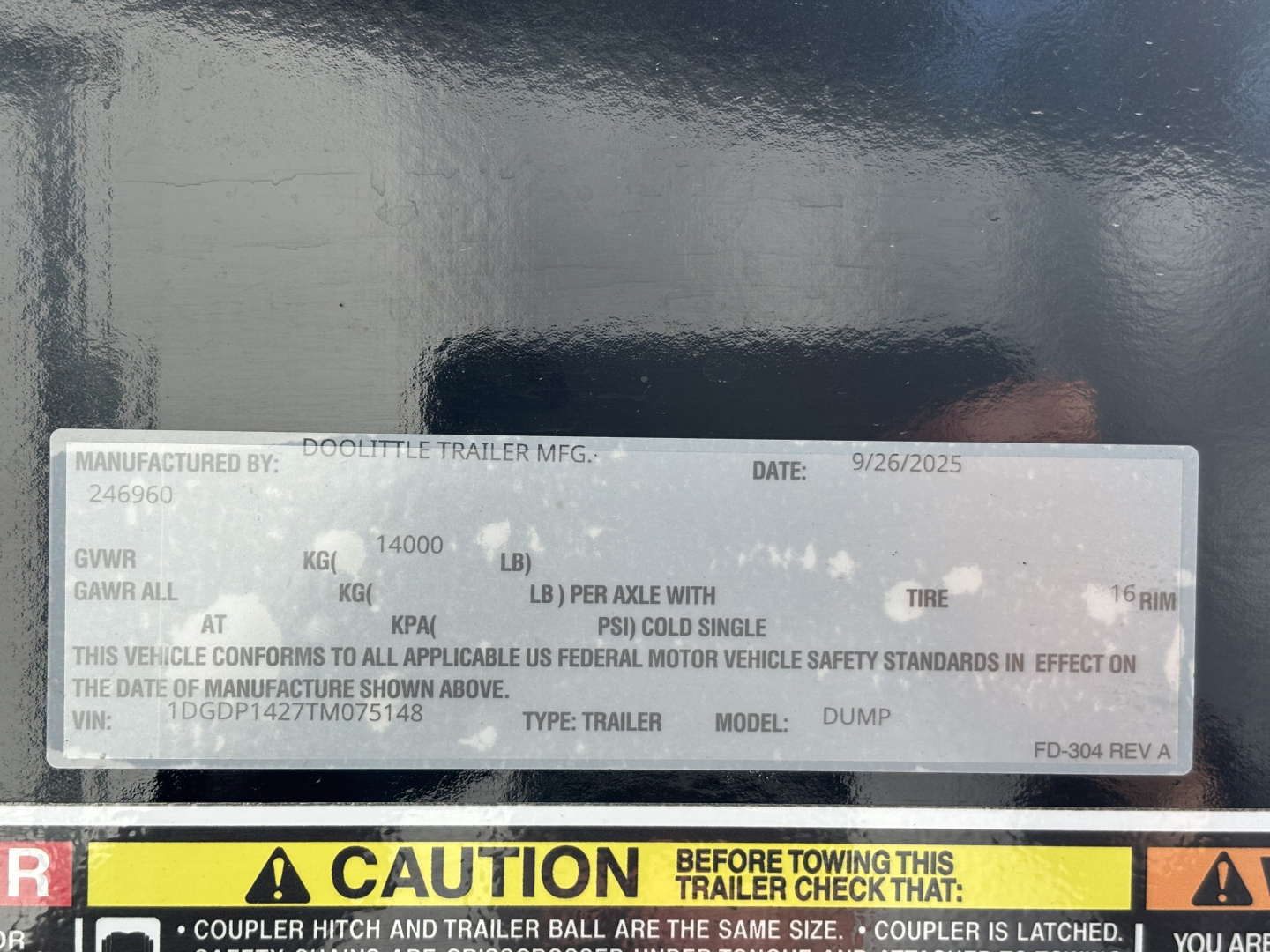 New 2026 Doolittle Trailers MD 82"X14' Gooseneck Dump Trailer W/ Wireless Remote - 14,000# GVWR