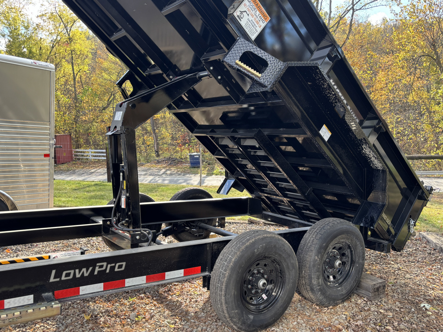 New 2026 Doolittle Trailers MD 82"X14' Gooseneck Dump Trailer W/ Wireless Remote - 14,000# GVWR