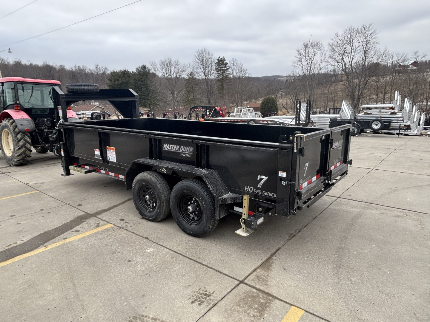 New 2026 Doolittle Trailers Master Dump 82"X16' Gooseneck Dump Trailer W/ Wireless Remote - 14,000# GVWR