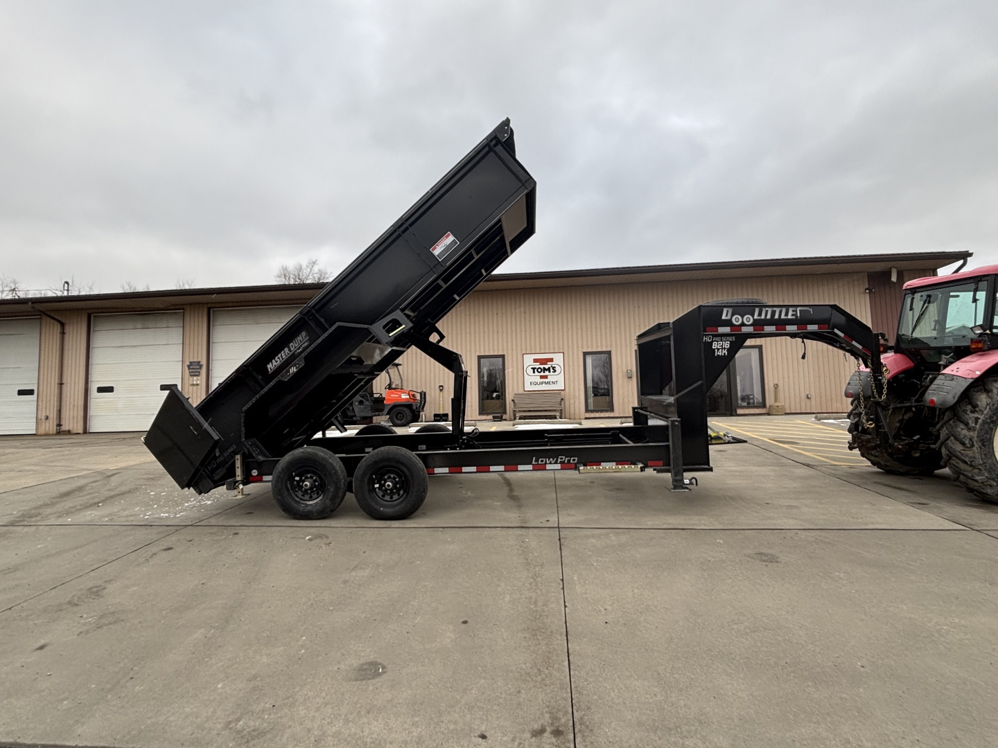 New 2026 Doolittle Trailers Master Dump 82"X16' Gooseneck Dump Trailer W/ Wireless Remote - 14,000# GVWR
