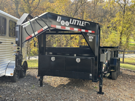 New 2026 Doolittle Trailers MD 82"X14' Gooseneck Dump Trailer W/ Wireless Remote - 14,000# GVWR