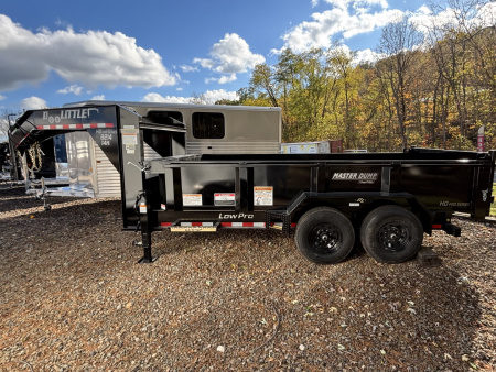 New 2026 Doolittle Trailers MD 82 X14' Gooseneck Dump Trailer W/ Wireless Remote - 14,000# GVWR