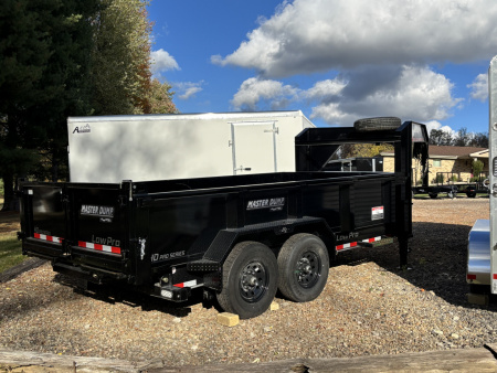 New 2026 Doolittle Trailers MD 82"X14' Gooseneck Dump Trailer W/ Wireless Remote - 14,000# GVWR