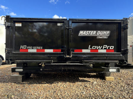 New 2026 Doolittle Trailers MD 82"X14' Gooseneck Dump Trailer W/ Wireless Remote - 14,000# GVWR