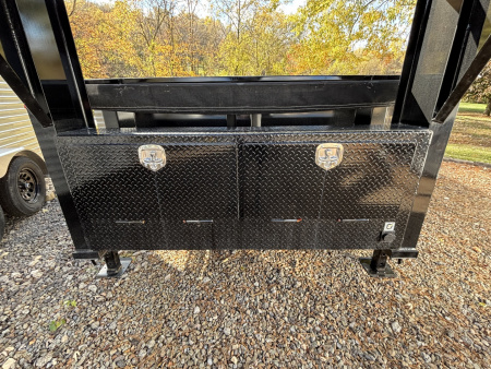 New 2026 Doolittle Trailers MD 82"X14' Gooseneck Dump Trailer W/ Wireless Remote - 14,000# GVWR