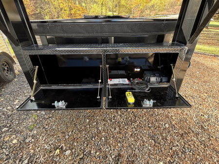 New 2026 Doolittle Trailers MD 82"X14' Gooseneck Dump Trailer W/ Wireless Remote - 14,000# GVWR