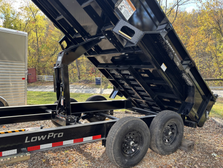New 2026 Doolittle Trailers MD 82"X14' Gooseneck Dump Trailer W/ Wireless Remote - 14,000# GVWR