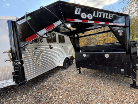 New 2026 Doolittle Trailers MD 82"X14' Gooseneck Dump Trailer W/ Wireless Remote - 14,000# GVWR