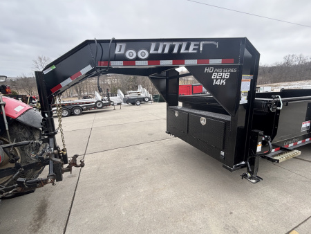 New 2026 Doolittle Trailers Master Dump 82"X16' Gooseneck Dump Trailer W/ Wireless Remote - 14,000# GVWR