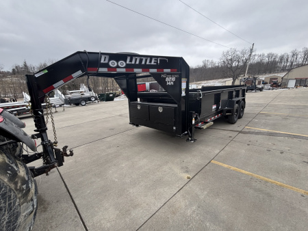 New 2026 Doolittle Trailers Master Dump 82"X16' Gooseneck Dump Trailer W/ Wireless Remote - 14,000# GVWR