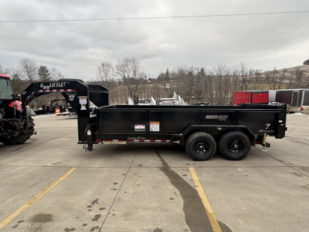 New 2026 Doolittle Trailers Master Dump 82"X16' Gooseneck Dump Trailer W/ Wireless Remote - 14,000# GVWR