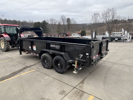 New 2026 Doolittle Trailers Master Dump 82"X16' Gooseneck Dump Trailer W/ Wireless Remote - 14,000# GVWR
