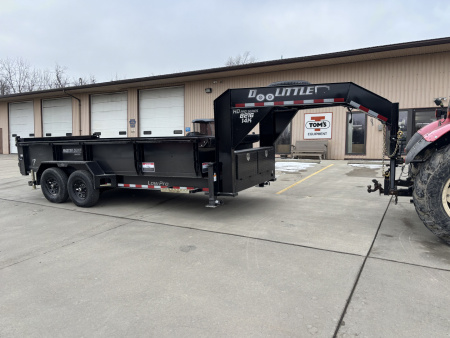 New 2026 Doolittle Trailers Master Dump 82"X16' Gooseneck Dump Trailer W/ Wireless Remote - 14,000# GVWR