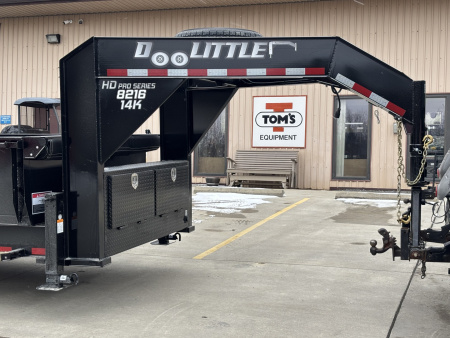 New 2026 Doolittle Trailers Master Dump 82"X16' Gooseneck Dump Trailer W/ Wireless Remote - 14,000# GVWR