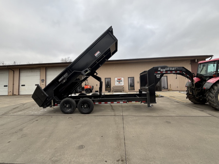 New 2026 Doolittle Trailers Master Dump 82"X16' Gooseneck Dump Trailer W/ Wireless Remote - 14,000# GVWR