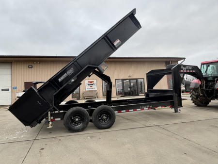 New 2026 Doolittle Trailers Master Dump 82"X16' Gooseneck Dump Trailer W/ Wireless Remote - 14,000# GVWR