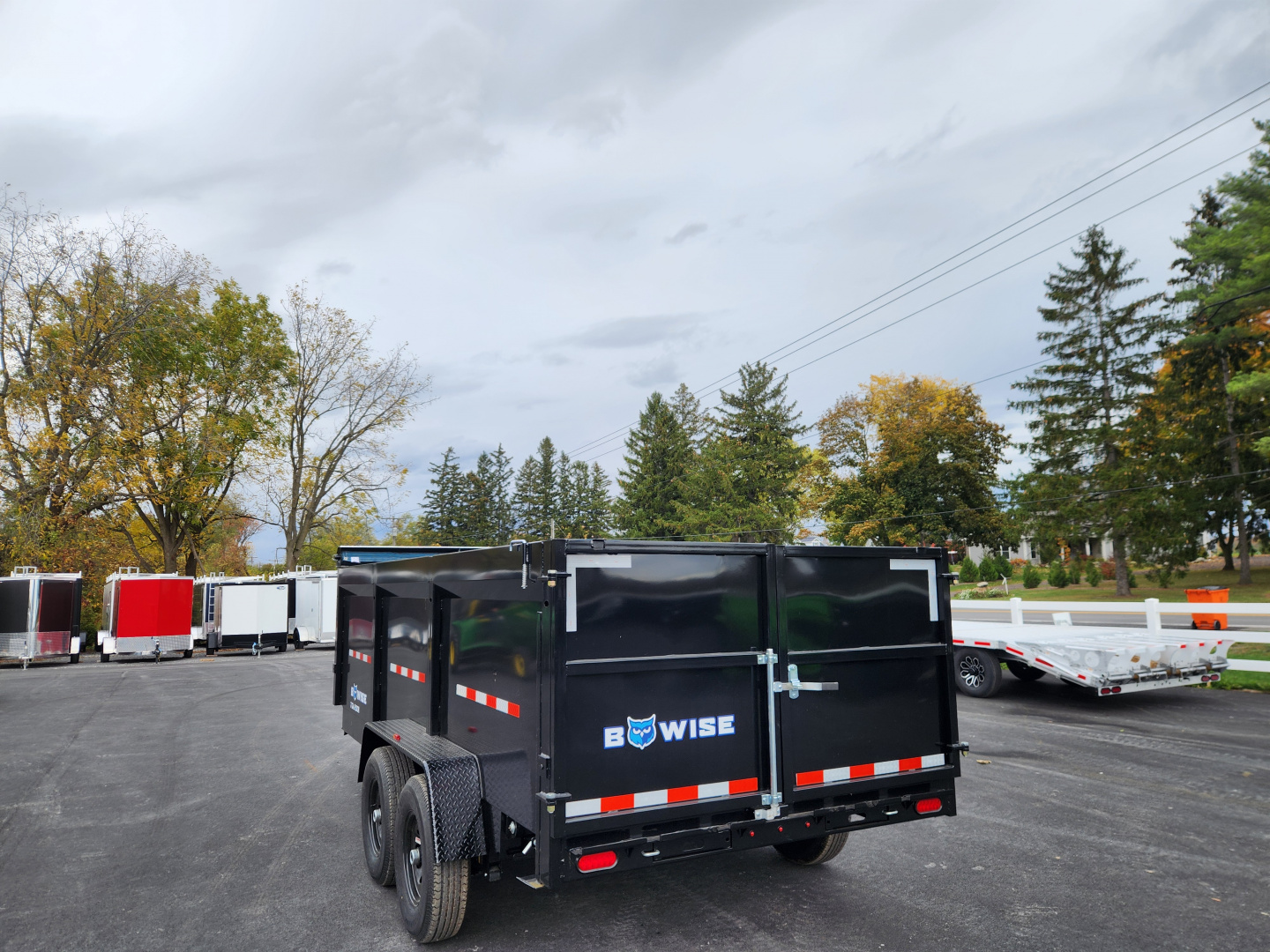 New 2026 BWISE DT14 81.5x16 14K Tandem Axle Dump Trailer