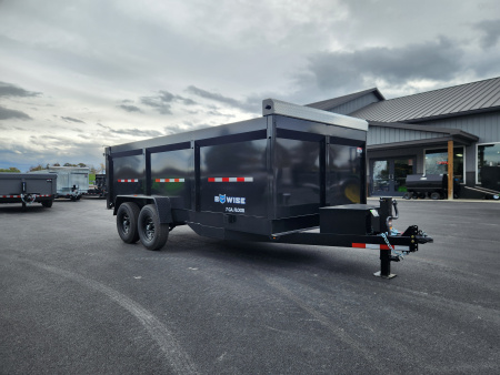 New 2026 BWISE DT14 81.5x16 14K Tandem Axle Dump Trailer