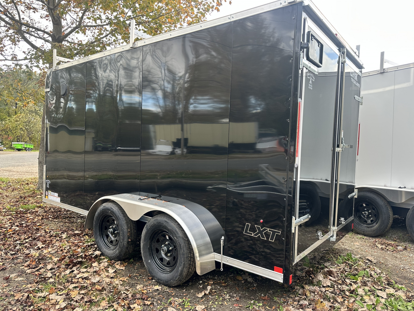 New 2026 LOOK LXT 7x14 Contractor trailer with barn doors