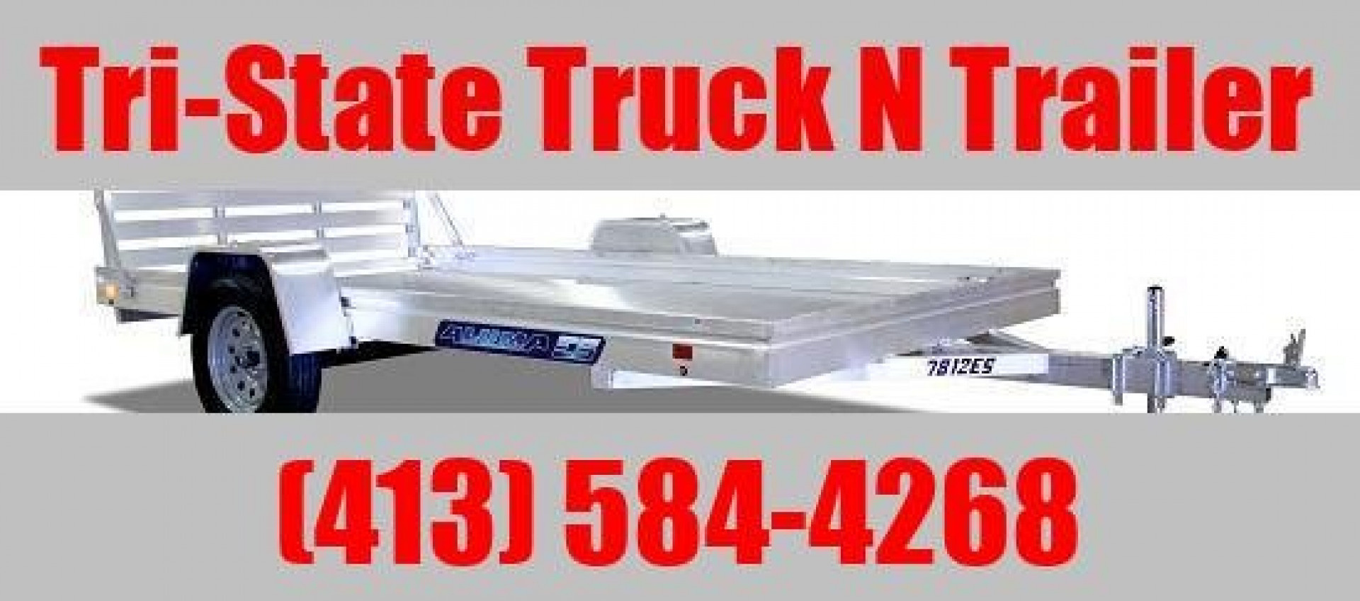New 2026 Aluma 7810ES All aluminum landscape trailer Utility Trailer