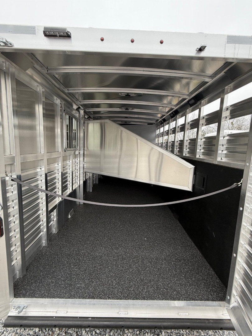 New 2026 Exiss Trailers Express CXF 3 Horse Slant Load GN Horse Traile