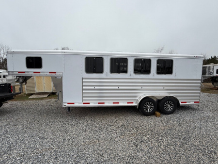 New 2026 Exiss Trailers Express CXF 3 Horse Slant Load GN Horse Traile