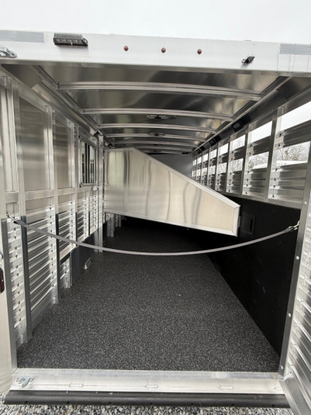 New 2026 Exiss Trailers Express CXF 3 Horse Slant Load GN Horse Traile