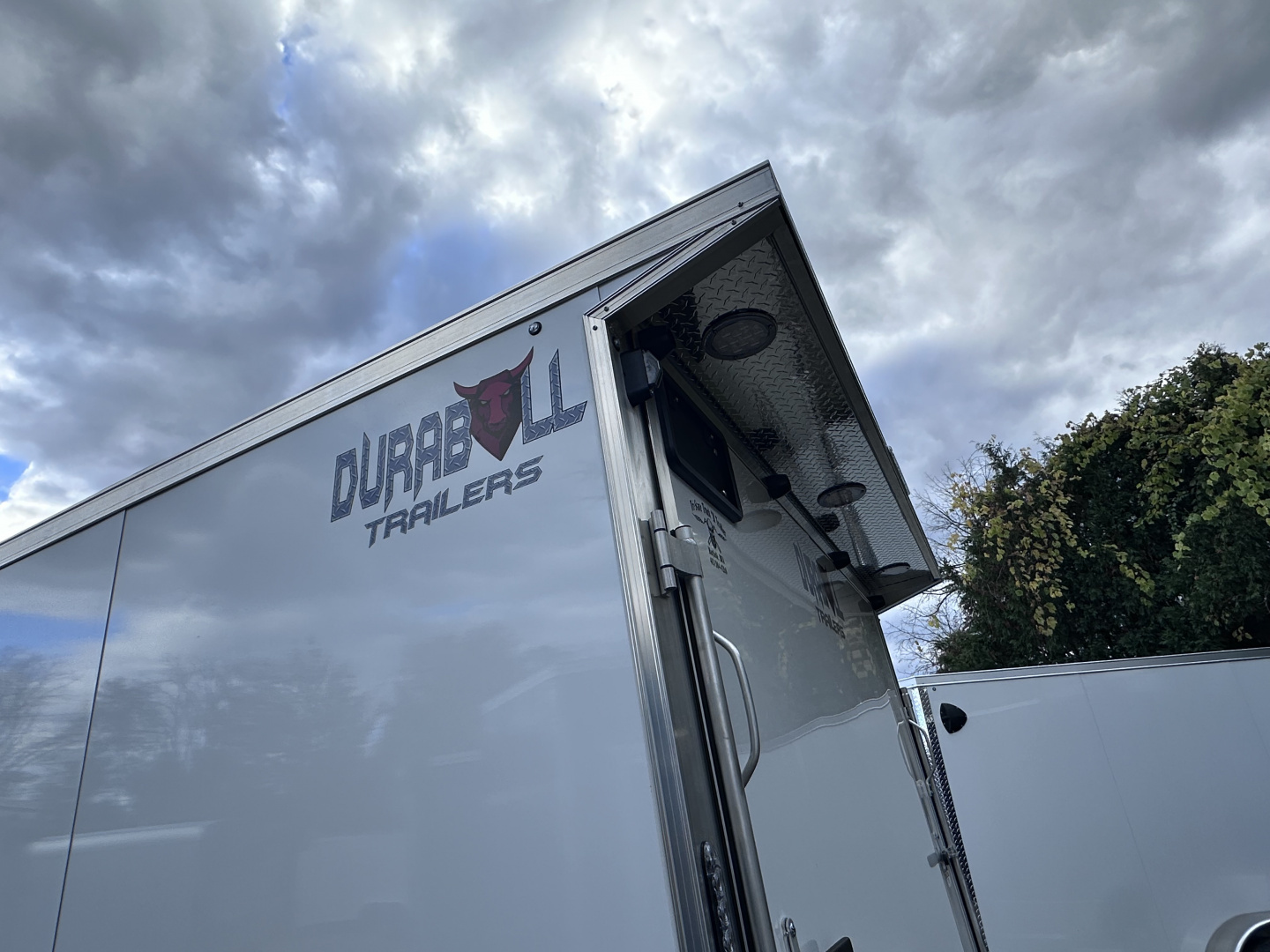 New 2026 Durabull 101x12 Snowmobile trailer 78" Interior w/Spoiler