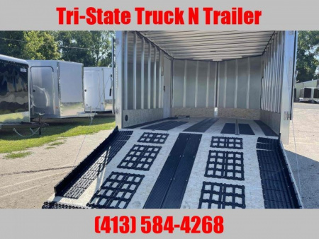 New 2026 Durabull 101x12 Snowmobile trailer 78" Interior w/Spoiler