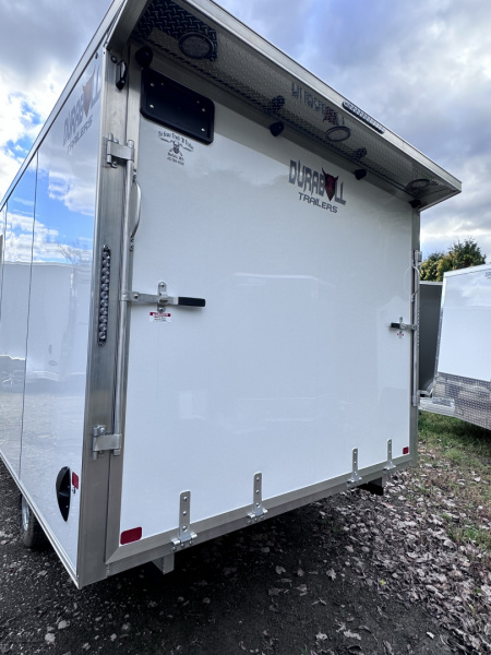 New 2026 Durabull 101x12 Snowmobile trailer 78" Interior w/Spoiler