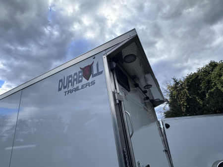 New 2026 Durabull 101x12 Snowmobile trailer 78" Interior w/Spoiler