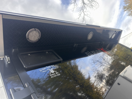 New 2026 Durabull 101x12 Snowmobile trailer Blackout