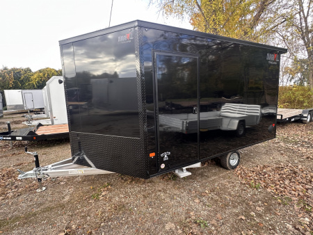 New 2026 Durabull 101x12 Snowmobile trailer Blackout