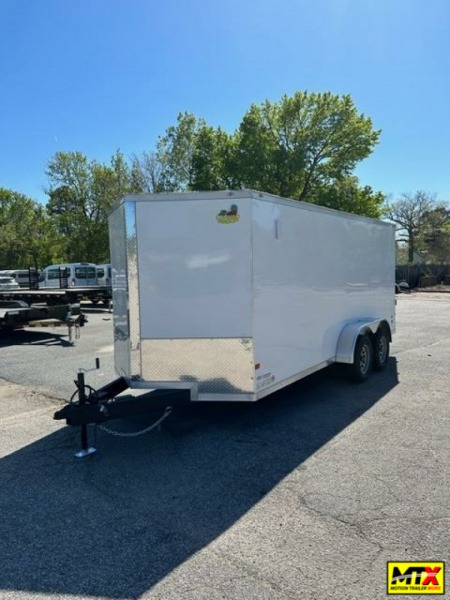 New 2026 Covered Wagon Trailers 7x16 Gold Series w/ Ramp Cargo / Enclosed Trailer