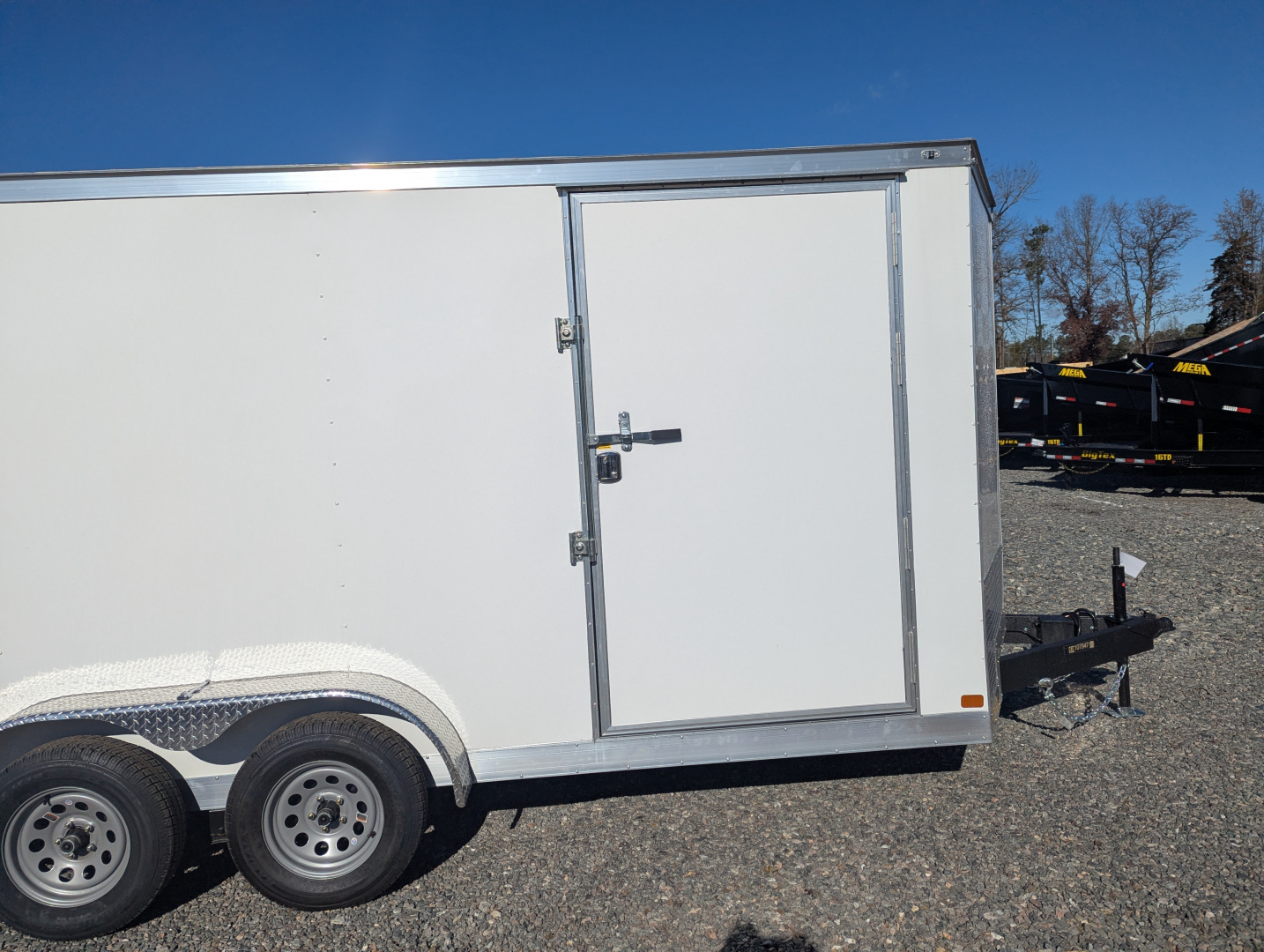 New 2026 Covered Wagon Trailers Covered Wagon 7x16 Gold Series w/ Ramp Extra Height Cargo / Enclosed Trailer