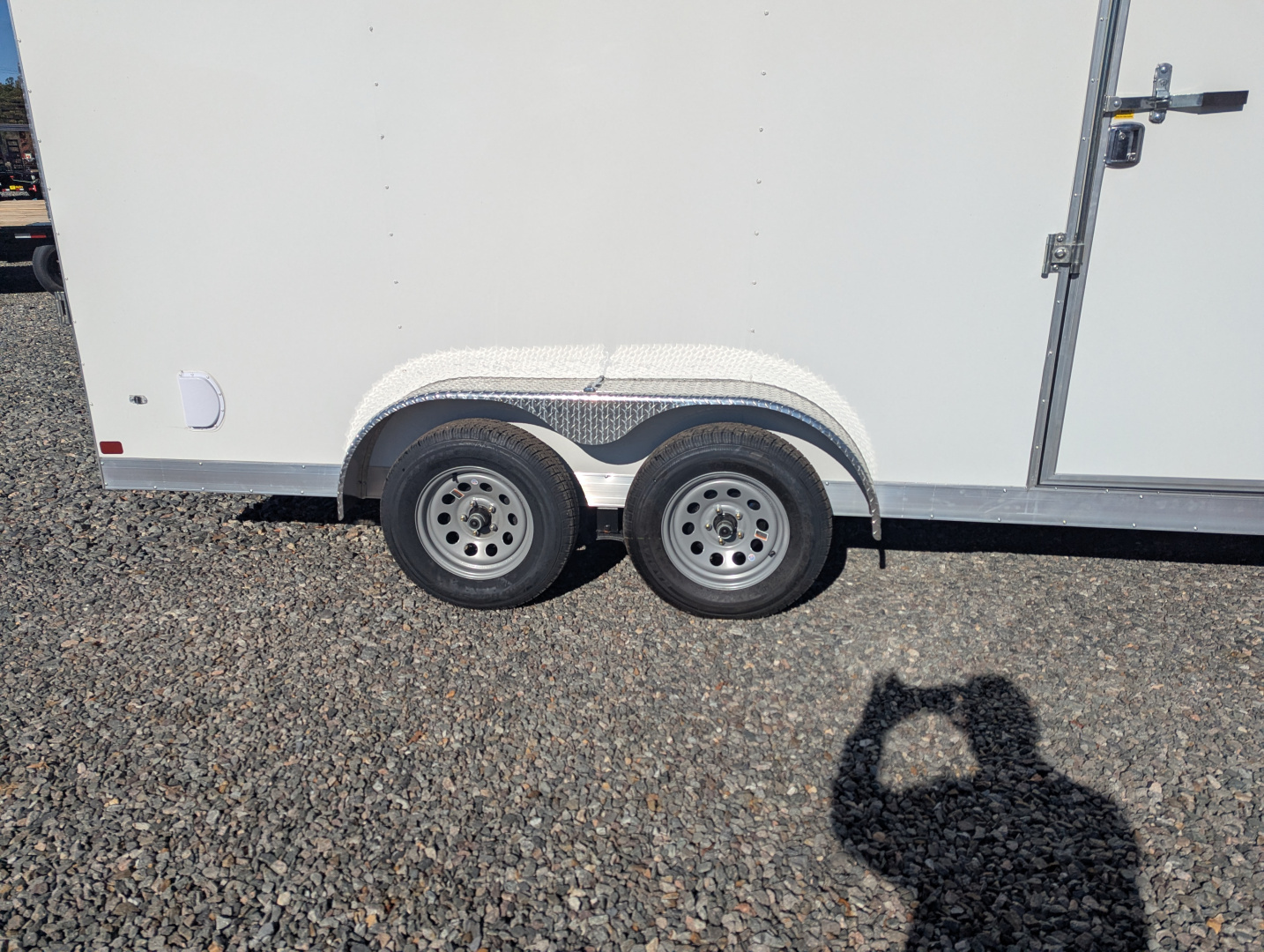New 2026 Covered Wagon Trailers Covered Wagon 7x16 Gold Series w/ Ramp Extra Height Cargo / Enclosed Trailer