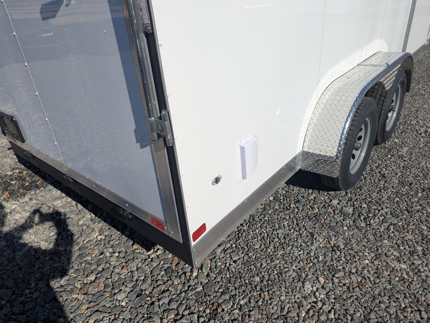 New 2026 Covered Wagon Trailers Covered Wagon 7x16 Gold Series w/ Ramp Extra Height Cargo / Enclosed Trailer