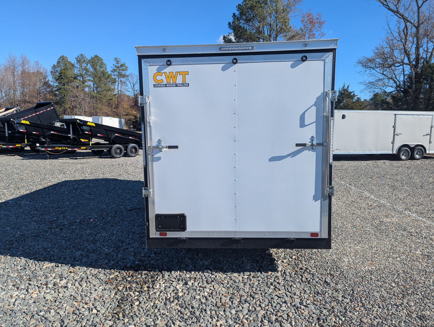New 2026 Covered Wagon Trailers Covered Wagon 7x16 Gold Series w/ Ramp Extra Height Cargo / Enclosed Trailer