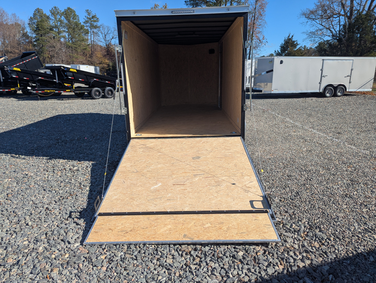 New 2026 Covered Wagon Trailers Covered Wagon 7x16 Gold Series w/ Ramp Extra Height Cargo / Enclosed Trailer