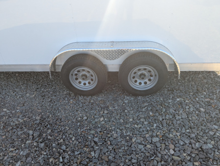 New 2026 Covered Wagon Trailers Covered Wagon 7x16 Gold Series w/ Ramp Extra Height Cargo / Enclosed Trailer