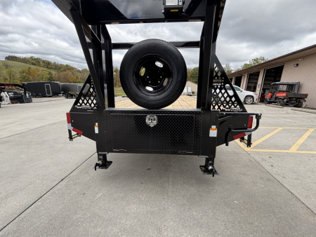New 2026 Doolittle Trailers 102"x32' (28'+5' Dovetail) Gooseneck Tandem Dual Deckover Equipment Trailer - w/ Mammoth Ramps & Spare Tire - 25,500# GVWR