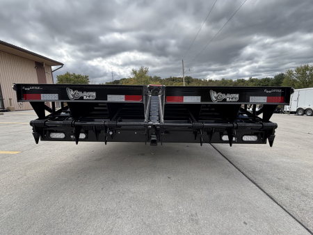 New 2026 Doolittle Trailers 102"x32' (28'+5' Dovetail) Gooseneck Tandem Dual Deckover Equipment Trailer - w/ Mammoth Ramps & Spare Tire - 25,500# GVWR