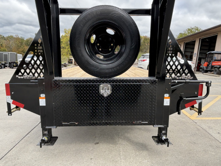 New 2026 Doolittle Trailers 102"x32' (28'+5' Dovetail) Gooseneck Tandem Dual Deckover Equipment Trailer - w/ Mammoth Ramps & Spare Tire - 25,500# GVWR