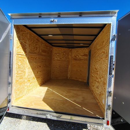 New 2026 Cynergy 2 7x10 SA Cargo/Enclosed Trailer, 6'6" Interior Height, 35K Axle, .080 Polycore, Barn doors