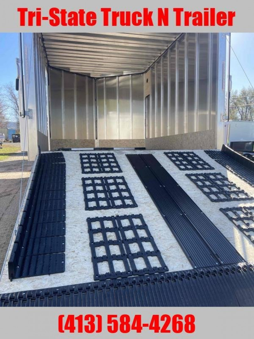 New 2026 Durabull 101x12 Snowmobile trailer 78" Interior w/Spoiler