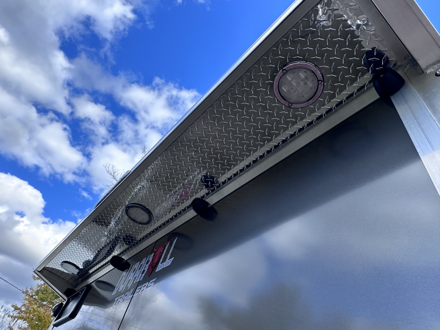 New 2026 Durabull 101x12 Snowmobile trailer 78" Interior w/Spoiler