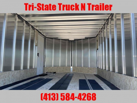 New 2026 Durabull 101x12 Snowmobile trailer 78  Interior w/Spoiler