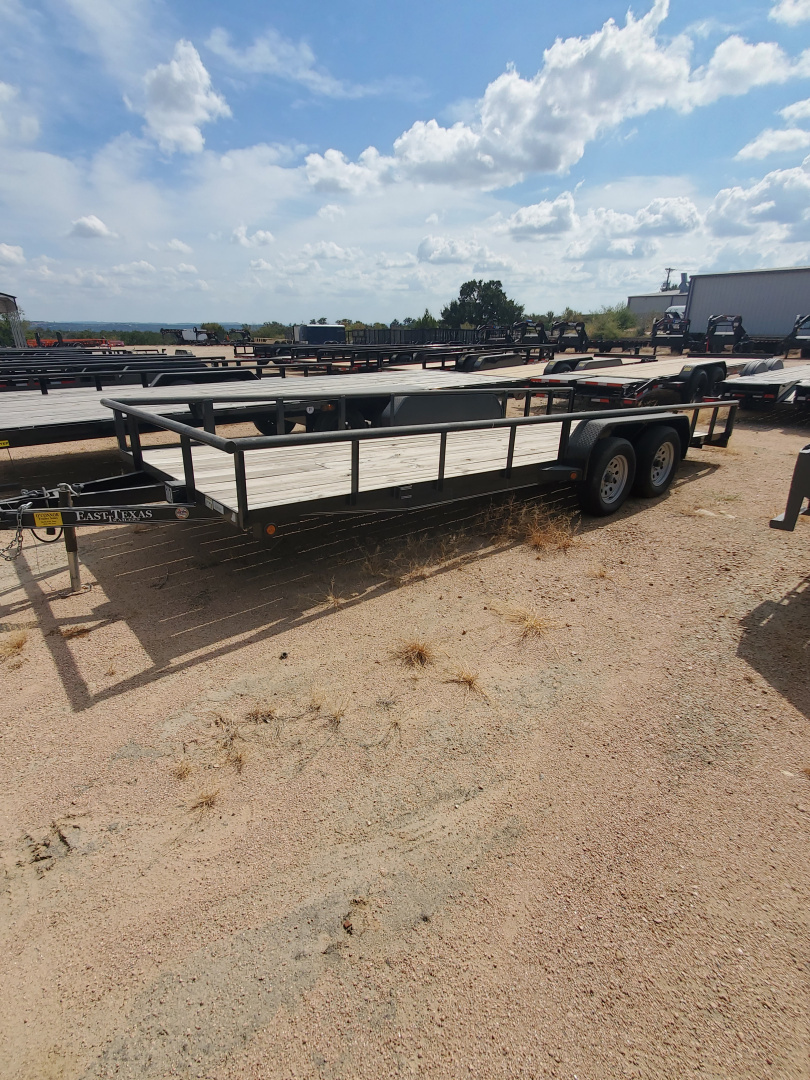 New 2022 East Texas Trailers 20 Utility Trailer