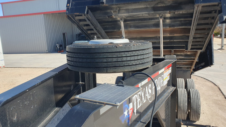 Used *USED* 2024 Texas Pride Trailers 96''x16' GN Tandem Dual Dump Trailer 15k Axles