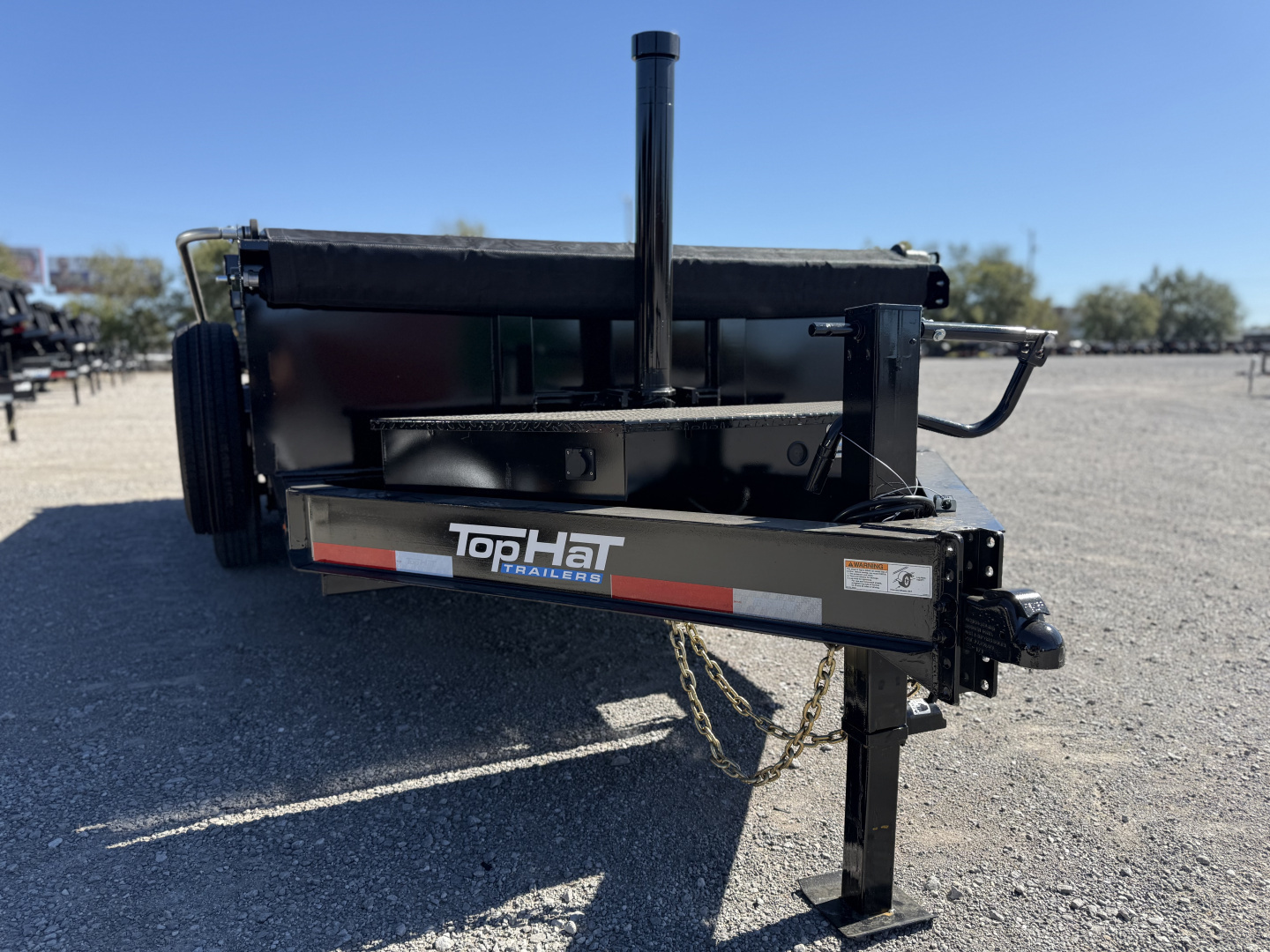 New 2026 Top Hat Trailers DX14-16x83 Telescopic Lift Dump Trailer